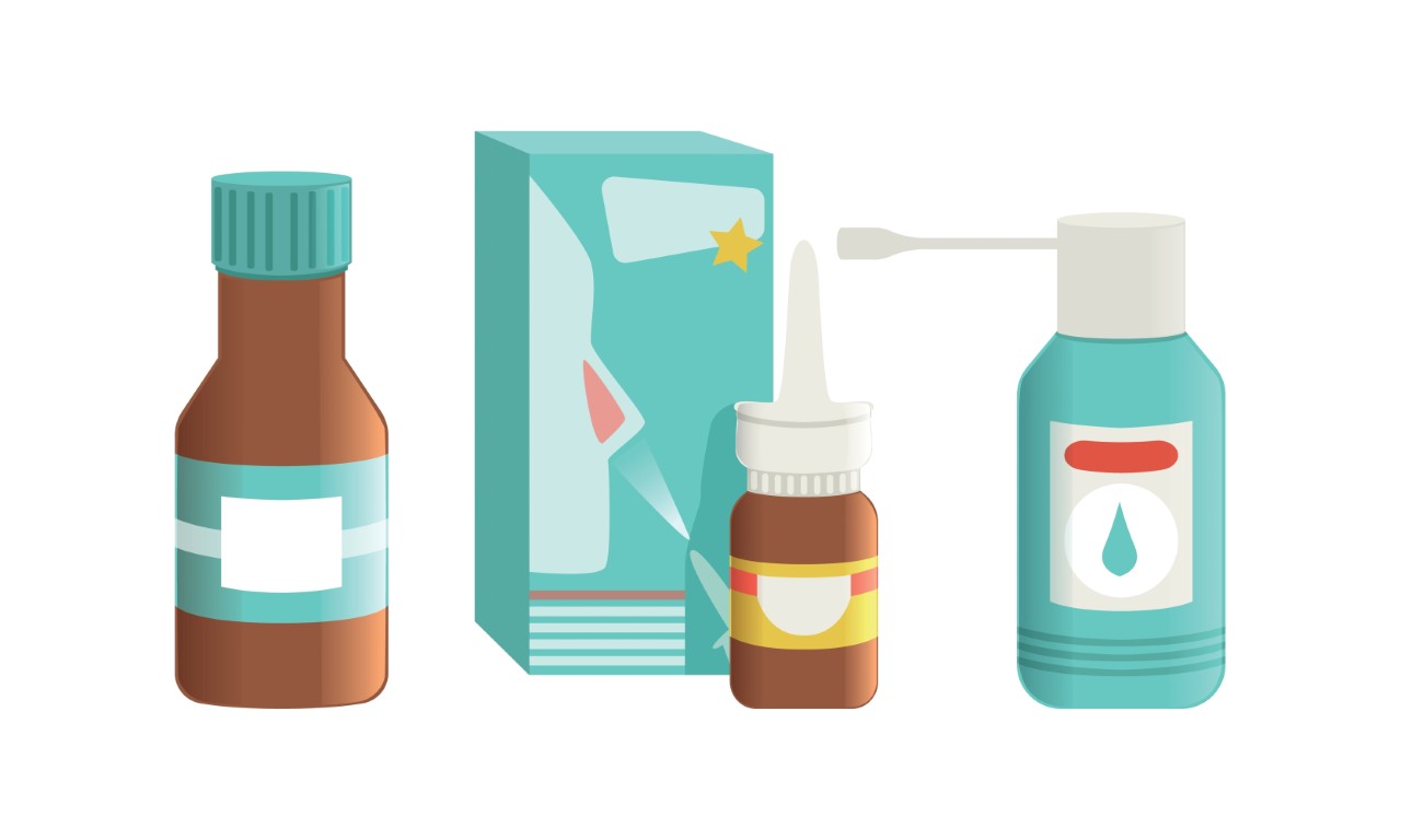 Medication,Bottles,Set,,Throat,Spray,Aerosol,,Nasal,Antiseptic,Spray,,Healthcare